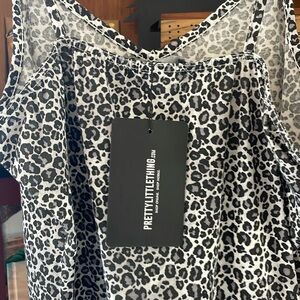 Leopard mini dress